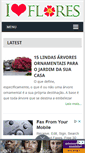 Mobile Screenshot of iloveflores.com